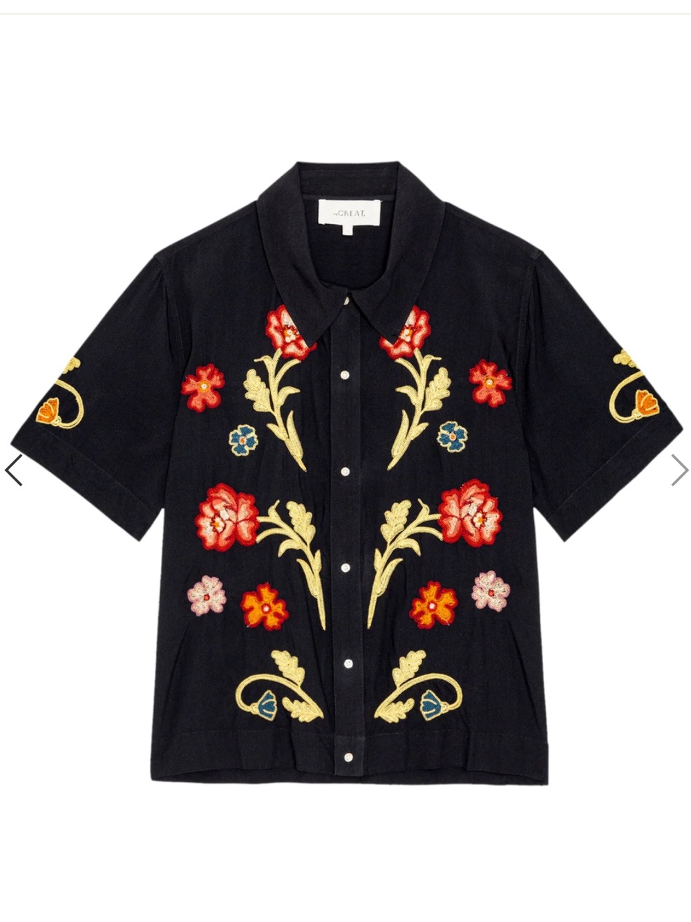 The GREAT. The Embroidered Paloma Top • NWT - Picture 4 of 9